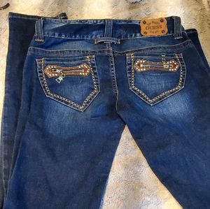 Guess straight leg jeans, size 27 in. Waist
